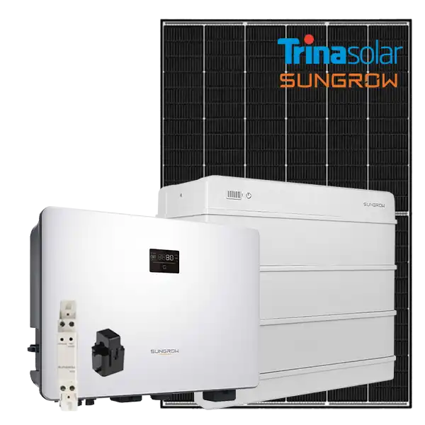 Sungrow Battery, Inverter, Trina Panels