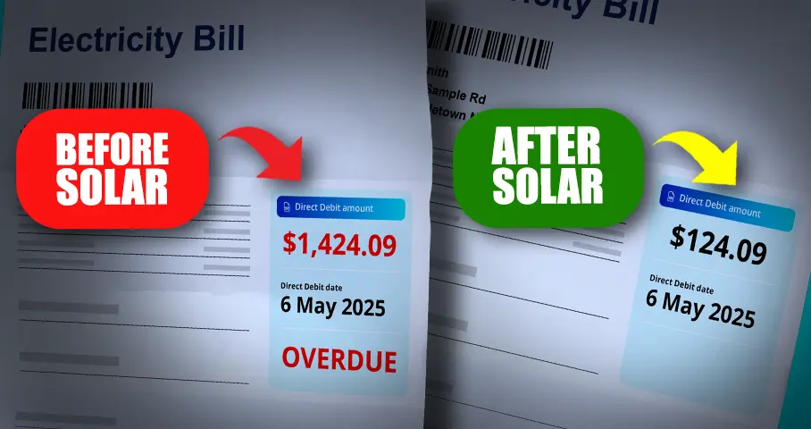 Before-After-Solar High Bill without Solar